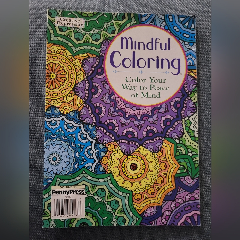 Mindful Coloring Book with Quotes